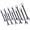 Black#4070, variant on Jumbo Combination Wrench Set extra large, Metric, 11-piece, 34 to 50mm,Black Oxide, with Pouch,