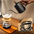 thumbnail image 4 of 2pcs Metal Coffee Filter Holder Coffee Paper Holder Coffee Paper Storage Holder Coffee Paper Storage Container Dispenser Napkin Holder for Restaurant Kitchen Party Wedding, 4 of 5