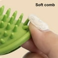 thumbnail image 6 of ievspot 1 Pcs Cat Face Scratcher Brush Wall Corner Self-Cleaning Glove Massage Tool Cat Gentle Silicone Comb Teeth  Cat Hair Removal for Kitten, 6 of 8