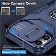 thumbnail image 3 of Funda para GANGXUN iPhone 12 Pro Max - Soporte metálico, Función magnética, Azul, 3 of 5