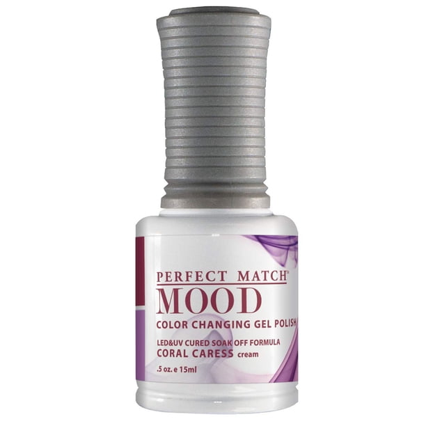 Esmalte de uñas en gel LeChat Perfect Match Mood Coral Caress 15 ml
