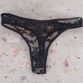 thumbnail image 3 of SnZhen Thongs for Women Women's Panties Lace Seamless Low Waisted Ladies Thongs Physiological Underpants, 3 of 5