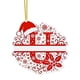 thumbnail image 3 of Decoraciones de Árbol de Navidad 26 Letras Decoraciones Colgantes de Navidad para Artesanías de Bricolaje, 3 of 5
