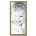 thumbnail image 2 of ArtToFrames 20" x 44" Silver Picture Frame, 20x44 inch Silver MDF Poster Frame (WOM-4445), 2 of 7
