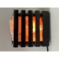 thumbnail image 2 of Wooden Basket Himalayan Salt Lamp, Dimmable, Classic Design, Extra Bulb, By Apex Global, 2 of 4