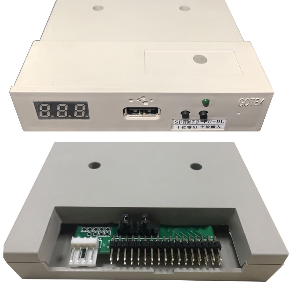 CIYISON SFRM72-FU-DL 720KB Floppy Disk Reader Drive USB SSD Floppy Drive Emulator 32-Bit Plug and for Play for Korg Electric Org