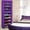 Purple, variant on UWR-Nite 10-Tier Shoe Rack 30 Pairs Shoe Tower Closet Shoes Storage Cabinet Portable Boot Organizer with Dustproof Non-Woven Fabric Cover and 10 Durable Shelves