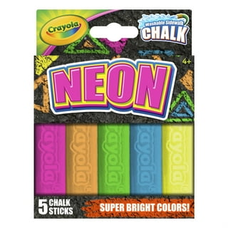 Crayola Washable Sidewalk Chalk, 16 per Pack, 6 Packs