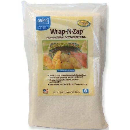 Pellon Wrap-N-Zap 100% Natural Cotton 45