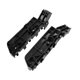 thumbnail image 1 of Par de soportes para parachoques delantero lado del conductor y del pasajero 71193-SWA-003 para Honda CR-V plástico negro, 1 of 6