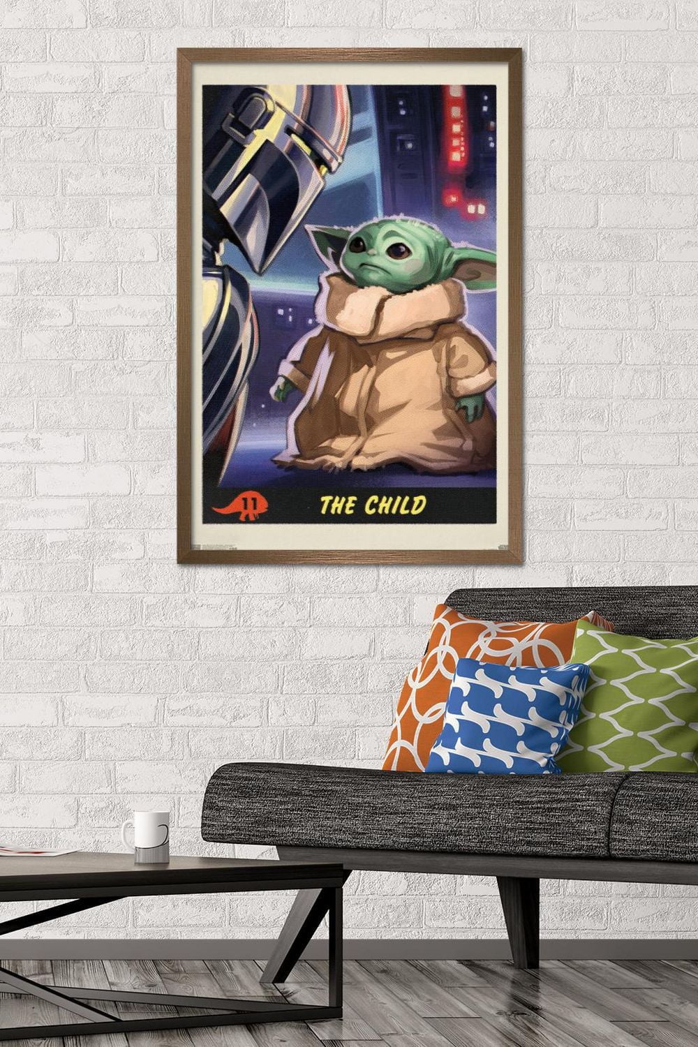 Star Wars: The Mandalorian - Child Number 11 Wall Poster, 22.375" x 34"