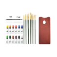thumbnail image 2 of Royal & Langnickel Essentials™ 24pc Oil Painting Long Handle Travel Art Set, 2 of 6