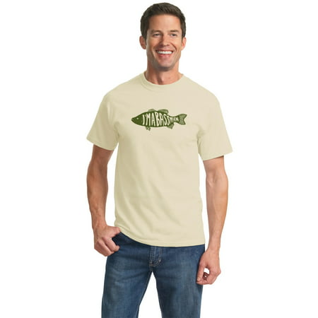I'm A Bass Man - Proud Fisherman Bass Humor Double Meaning Funny Unisex (Best Bass Fisherman 2019)