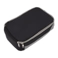 thumbnail image 4 of Camping Tableware Bag Detachable Compartment Large Capacity Black Grey Stitching Picnic Cutlery Storage Bag, 4 of 14