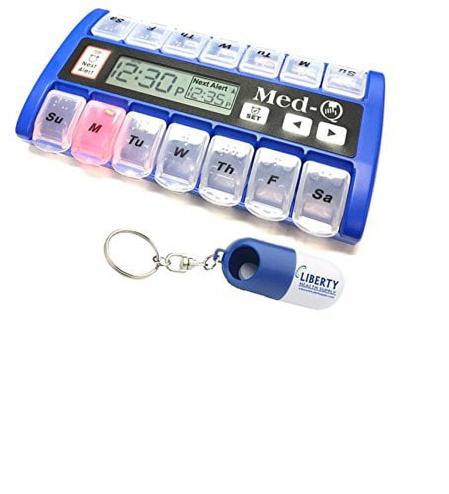 PillClok Smart Pill Box with Configurable Alarms