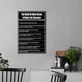 thumbnail image 2 of Inspirational Wall Art Entrepreneur Quotes The Wolf Of Wall Street 8 Rules for Success Canvas Posters Motivational Canvas Print Picture Painting for Home Bedroom Office Decoration [12''''W X 18''''H], 2 of 5