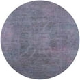 thumbnail image 1 of Ahgly Company Indoor Round Mid-Century Modern Mist Blue Oriental Area Rugs, 5' Round, 1 of 6