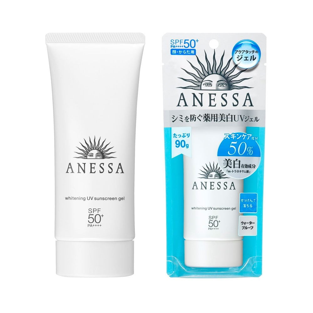 Shiseido Anessa Whitening UV Sunscreen Gel SPF 50+ PA++++ 90g