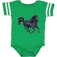 thumbnail image 3 of Inktastic Beautiful Galloping Black Horse Boys or Girls Baby Bodysuit, 3 of 5