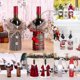 thumbnail image 2 of Christmas Wine Bottle Cover Merry Christmas Decorations For Home Cristmas Ornament Xmas Navidad Gifts New Year, 2 of 5