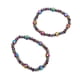 thumbnail image 3 of 2 uds pulsera magnética galvanoplastia colorida perder peso reducir la fatiga pulseras adelgazantes, 3 of 12
