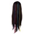 thumbnail image 5 of Multicolor Elegante Hign-temperatura Resistencia Fibra Trenzada Alambre Horquilla Flash Tr Abanopi Trenzas falsas, 5 of 5