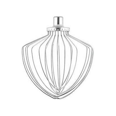 KitchenAid KSMC7QEW 7 and 8-Qt Stainless Steel Elliptical Wire Whisk
