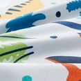 thumbnail image 6 of Chezmoi Collection 3-Piece Kids Multi-Color Dinosaurs Microfiber Comforter Set, Twin, 6 of 9