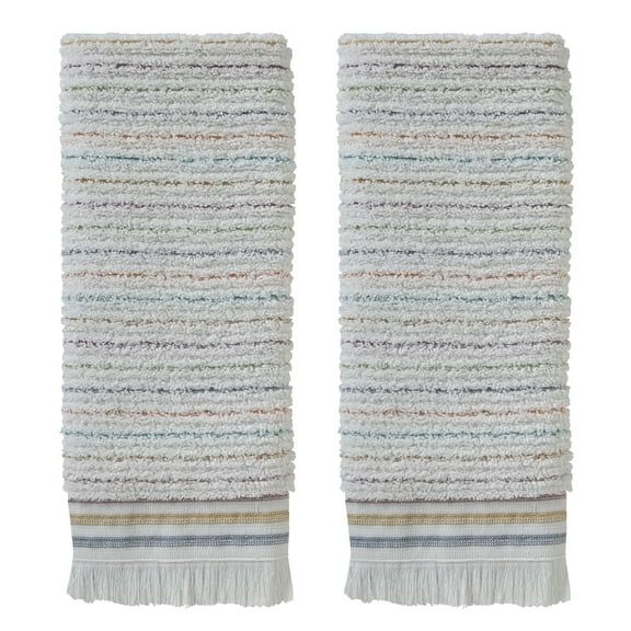 SKL Home Subtle Stripe Hand Towel (2-Pack),Natural