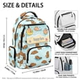 thumbnail image 7 of Yspwyqan Girls School Backpack, Happy Bara Swimming 17 Inch Laptop Backpack, Lightweight Multi-Pocket, Casual Purse for Primary Elementary Back to School, 7 of 7