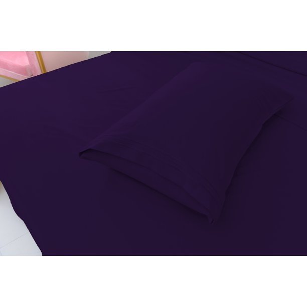 Deluxe2000 Series Soft Bamboo Derived Rayon Sheet SetsKing Purple