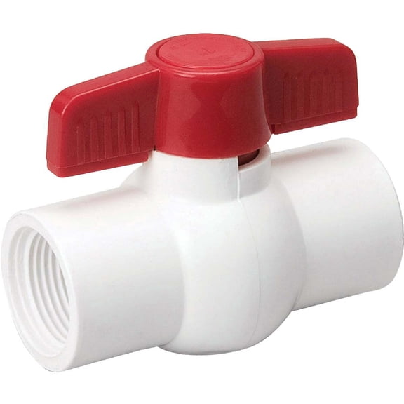 Proline 107-136 IPS PVC Ball Valve, 1.25"
