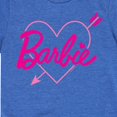 thumbnail image 3 of Barbie - Barbie Arrow Heart Logo - Toddler And Youth Short Sleeve Graphic T-Shirt, 3 of 5