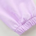 thumbnail image 3 of TEAJOPSUU Toddler Baby Boys Girls Joggers Sweatpants Cotton Kids Running Pants with Drawstring Casual Cozy Athletic Clothes with Elastic Bottoms Fall Fashion Trousers Purple, 3 of 5