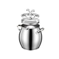 thumbnail image 2 of CarpNettore Container Lard Strainer Stainless Steel Easy Grip Handle Multi Purpose Pot Saver 1.5 L 10cmx18cm, 2 of 9