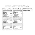 thumbnail image 2 of Great Value Organic Yellow Split Peas, 2 of 3