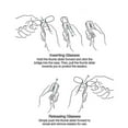 thumbnail image 4 of Lishi Mini Nose Clip Reading Glasses + Case - Convenient and Stylish, 4 of 5