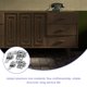 thumbnail image 4 of FELTECHELECTR 2 bisagras para puerta plegable de armario, ocultas., 4 of 6