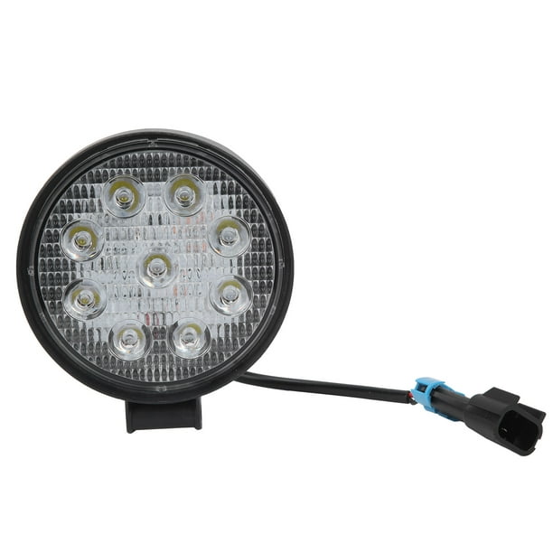 Luz de trabajo para coche, lámpara redonda automática, luces de conducción, luces antiniebla delanteras, luces de ingeniería, luces universales para coche, lámpara de trabajo LED LHCER Descripción de la referencia