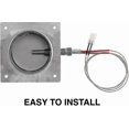 thumbnail image 2 of Fire Pot Burn Pot And Hot Rod Ignitor Kit Replacement For Traeger Pellet Grill With Screws And Fuse, 2 of 5
