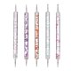 thumbnail image 1 of 5pcs Nail Art Design Dotting Pen Cepillo de esmalte de dibujo de doble cara TFixol Natural, 1 of 7