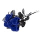 thumbnail image 3 of Flores artificiales para Halloween, accesorios de fotografía, arreglos florales decorativos, bricolaje azul, 3 of 9