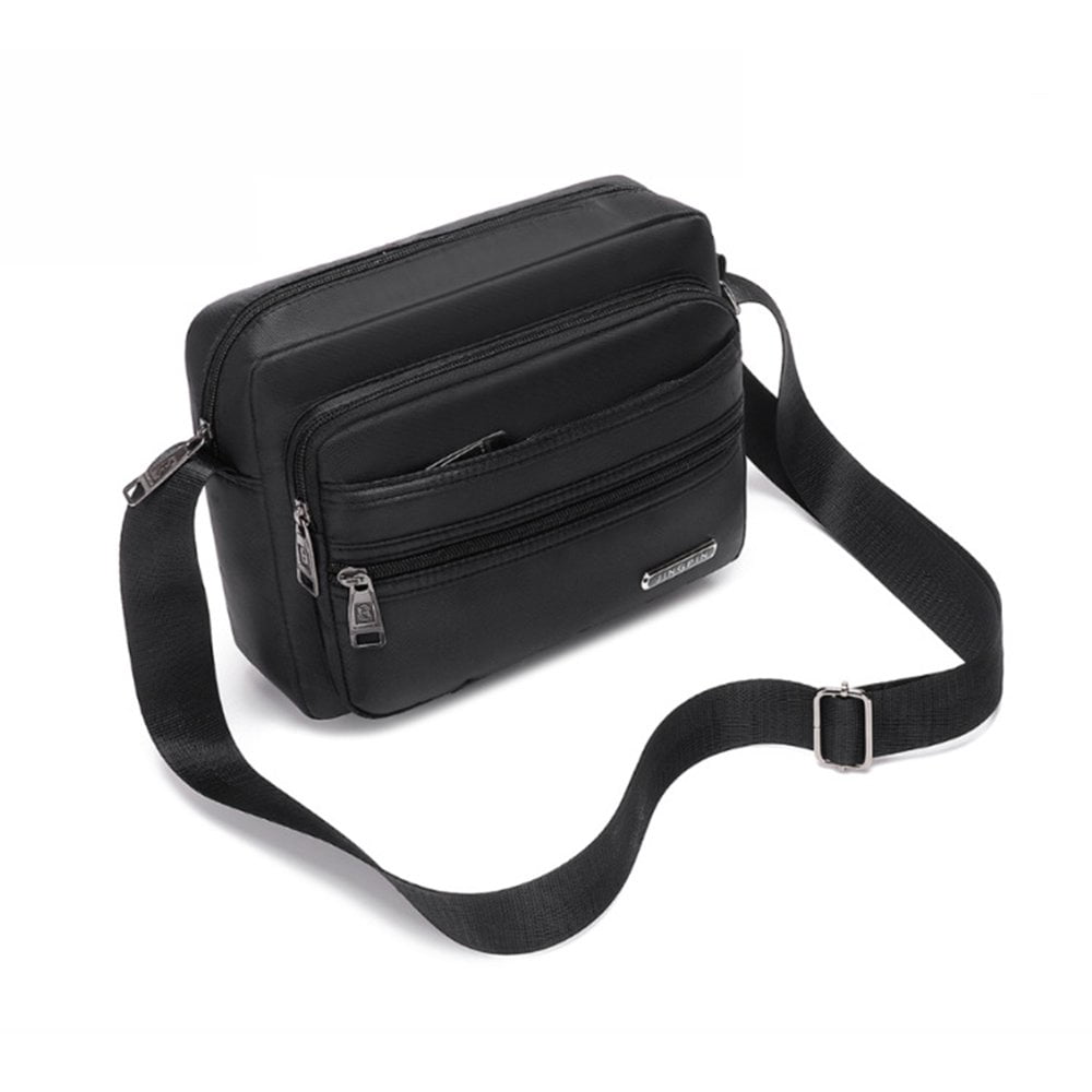 Men Shoulder Bag Messenger Bag Casual Waterproof Nylon Zipper