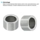 thumbnail image 4 of Espaciadores de Acero Inoxidable M10, 5 Pcs Espaciador Metálico Acero Inoxidable 10.2mm ID x 14mm OD x 8mm L para 3/8" M10, 4 of 5