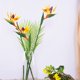 thumbnail image 5 of 3 flores artificiales de ave del paraíso, ramo de látex de tacto real, centro de mesa de boda, habitación, oficina, fiesta, decoración del hogar, excelente idea de regalo, paquete de 3, 5 of 8