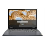 Lenovo - Flex 3 15.6 FHD Touch-Screen Chromebook Laptop - Pentium Silver N6000 with 8GB Memory - 64GB eMMC - Abyss Blue