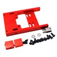 thumbnail image 2 of Piezas de soporte de montaje fijo de servo de dirección para Wpl Truck Accesorios Juguetes rojo Hugo Asiento fijo servo rc para coche, 2 of 6