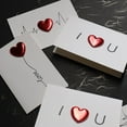 thumbnail image 4 of IDEANATEGRATE 5Ud Tarjetas 3D Para San Valentín Con Mensajes Románticos En Papel Premium Y Exquisito, 4 of 7