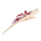 thumbnail image 4 of Pasadores de diamantes de imitación, pasador de pelo, pasador, abrazadera, Clip para boda, fiesta, graduación rojo Yuyangstore Duckbill Rhinestone Hair Clip, 4 of 8