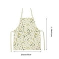 thumbnail image 3 of WNEXOPE Adjustable Cotton and Linen Cooking Apron for Men and Women - Rainproof Kitchen Apron for Cooking and Barbecuing, 3 of 6